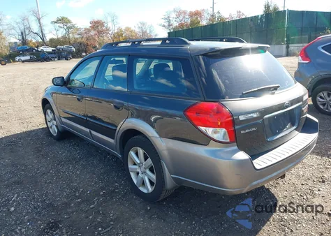 2009 Subaru Outback 2.5I z USA, uszkodzony, nr VIN 4S4BP61CX97344807